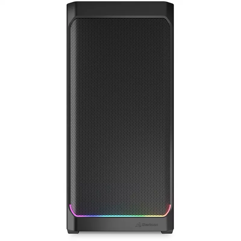 Sharkoon AK4 RGB STRIP Midi Tower Melns