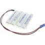 Panasonic akumulatoru komplekts 4 Mignon (AA) Kabelis, Spraudnis NiMH eneloop sērija F1x4 Graupner 4.8 V 1900 mAh (124006)