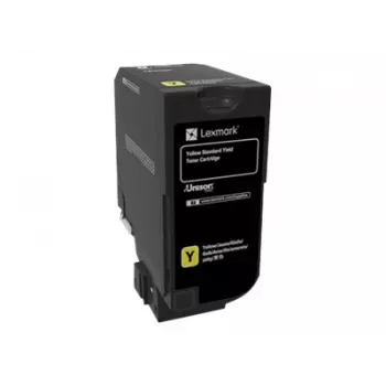 Lexmark 74C0S40 dzeltenā tonera kārtridžs, 3000 lpp.