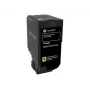 Lexmark 74C0S40 dzeltenā tonera kārtridžs, 3000 lpp.