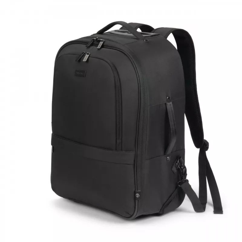 DICOTA Eco CORE mugursoma ar riteņiem 14–16 collas, melna