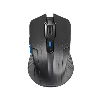 Tracer Fairy - optiskā pele - 6 pogas - bezvadu - 2,4 GHz - bezvadu USB uztvērējs - melna