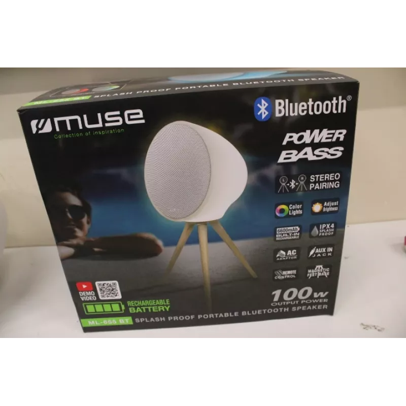 SALE OUT. Muse portatīvais Bluetooth skaļrunis ML-655 BT