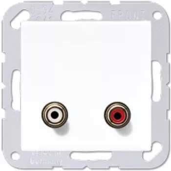 RCA kontaktligzda JUNG MA A 1021 WW