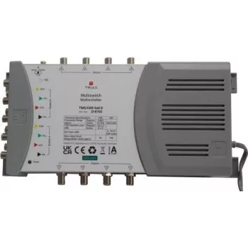 Triax TMS/CKR 9x8 S SAT bloku sadalītājs 5 ieejas 8 izejas (318702)