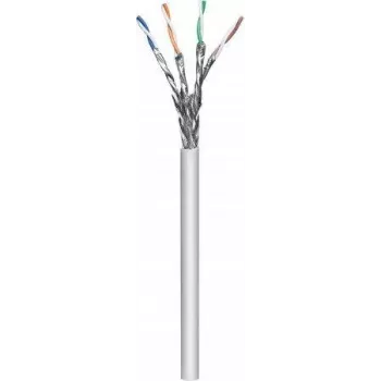 Intellinet tīkla kabeļa rullis Cat7, 23 AWG, vienlaidu vadi, 100 m, pelēks, varš, S/FTP, LSZH, CPR-Dca klase