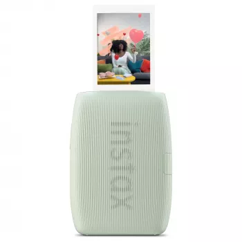 Momentfoto printeris Fujifilm Instax Mini Link3 Sage zaļa — 800×600 DPI, drukā 6,2×4,6 cm, Bluetooth, 0,21 kg