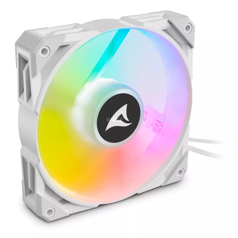 Fan Sharkoon F50 12 cm pelēka balta 600-2000 RPM 132 m³/h