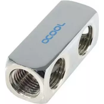 Alphacool HF pieslēguma terminālis 5-vietīgs G1/4 IG - hroms (17026)