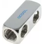 Alphacool HF pieslēguma terminālis 5-vietīgs G1/4 IG - hroms (17026)