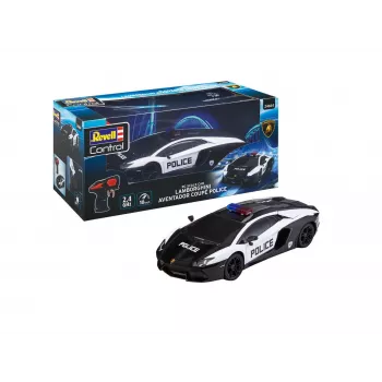 Scale Model Revell Lamborghini Aventador Police