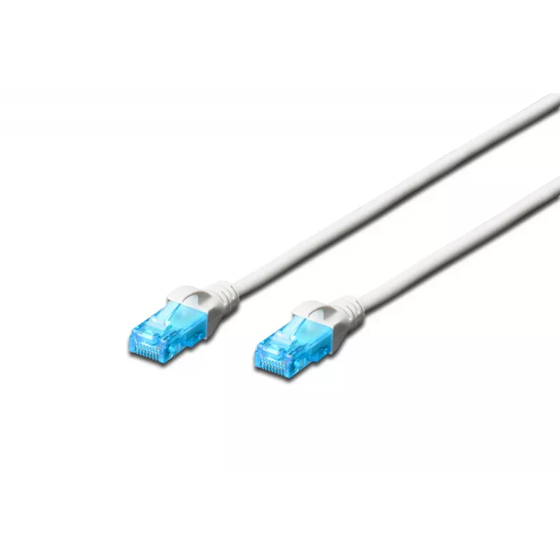 CAT 5e U-UTP savienojuma kabelis 0,5 m balts