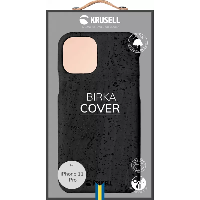Cover Krusell Birka iPhone 11 Pro 14.7 cm (5.8 inch) Melns