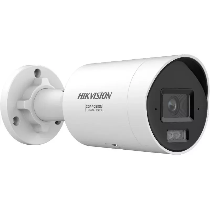 Bullet IP drošības kamera Hikvision Pro Series DS-2CD2087G3-LI2UY/SL (ColorVu, 2.8 mm, 3840×2160) Iekštelpām un ārpus telpām, stiprināšana pie sienas