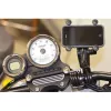 RAM Mounts X-Grip tālruņa stiprinājums ar stūres U-bultskrūves pamatni
