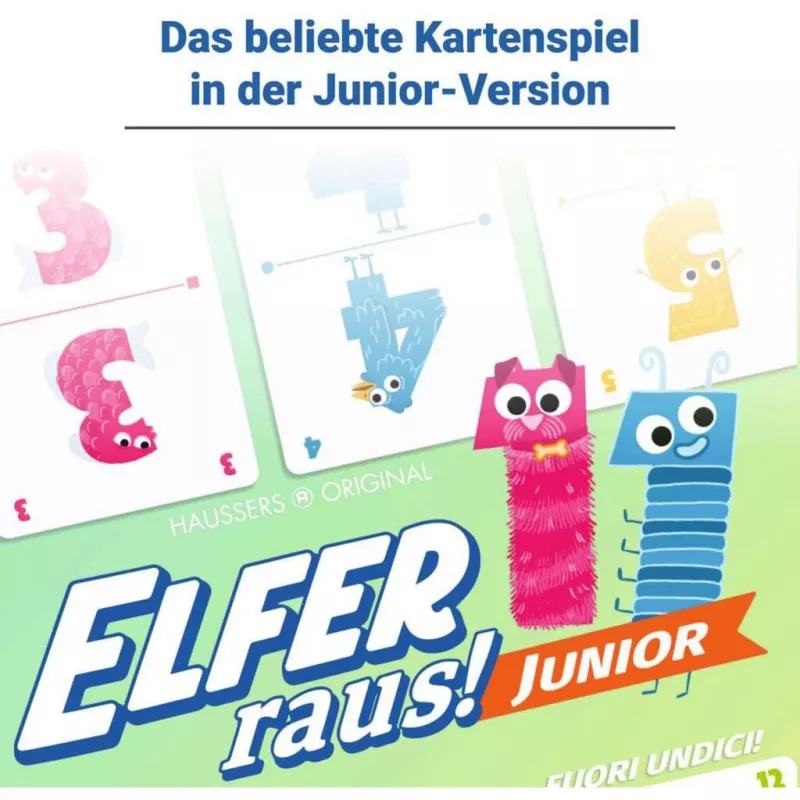 Elfer raus Junior, kāršu spēle