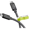 USB-C kabelis WENTRONIC USB4 Gen4 1,2 m — atbalsta 16k@60Hz un 4K@120Hz