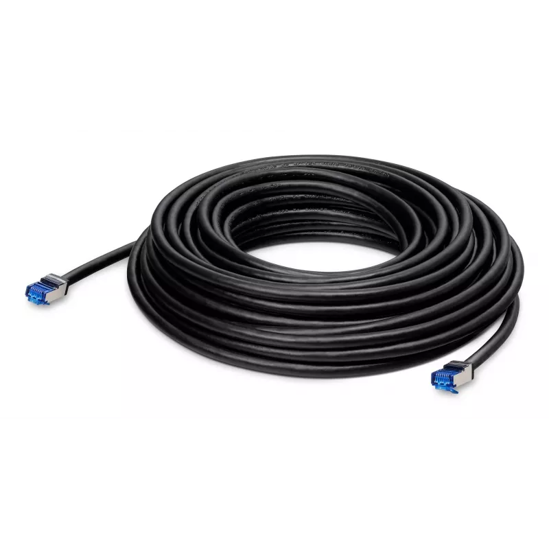 Ethernet kabelis Lancom Systems OW-602 — Cat6a S/FTP, RJ-45 uz RJ-45, 15 m, melns