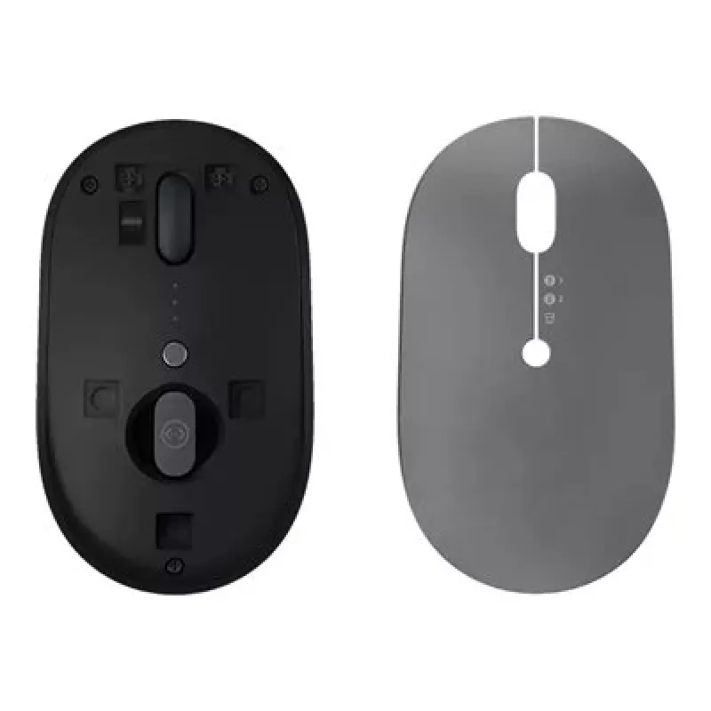 Lenovo Go Multi-Device pele Office Ambidextrous RF Wireless + Bluetooth Optical 2400 DPI