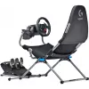 Playseat Challenge X - Logitech G Edition konsoles spēļu krēsls Melns, Pelēks