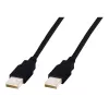 Assmann USB savienojuma kabelis. tips A M/M. 3.0m. USB 2.0 saderīgs. UL. bl (AK-300100-030-S)