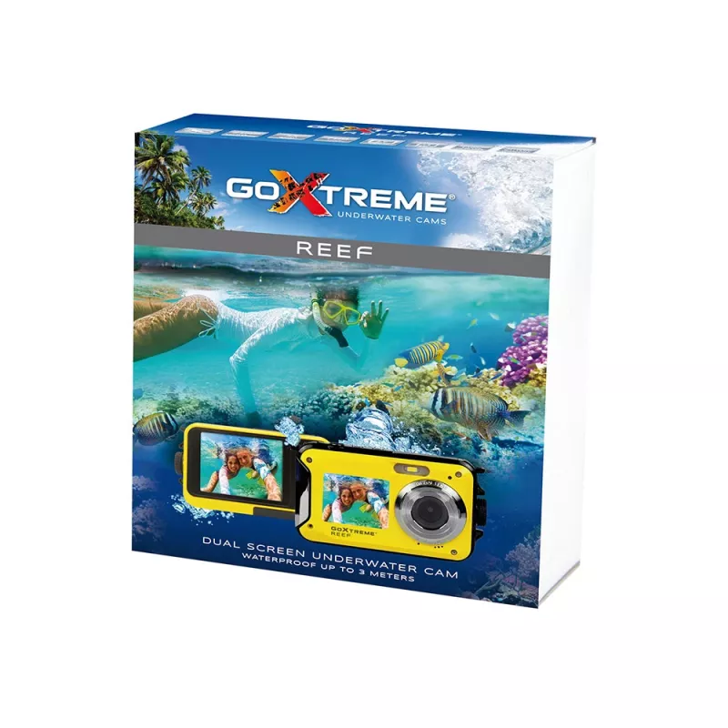 easypix GmbH Easypix Aquapix W2024-Y SPLASH zemūdens kamera (dzeltena) (10067)