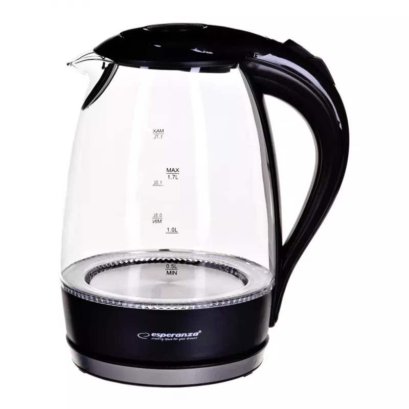 Esperanza - Tējkanna Elektriskā Nza Salto Angel EKK011K 2200W 1.7l Melna (EKK011K)