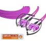 Lightwin LDP-50 SC-SC 2.0 OM4 optiskās šķiedras kabelis 2 m fuksīna krāsā (LDP-50 SC-SC 2.0 OM4)