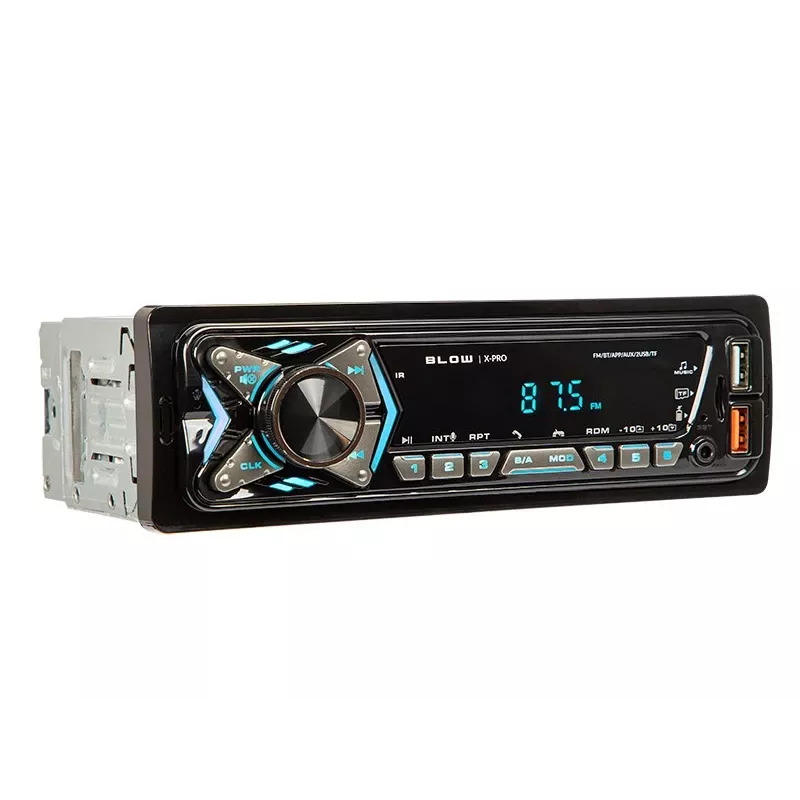 BLOW X-PRO MP3/USB/micro USB/BLUETOOTH auto radio Melns
