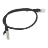 Tīkla kabelis LANBERG PCU5-10CC-0500-BK Cat5e U/UTP RJ-45 — 5 m, melns, CCA vads