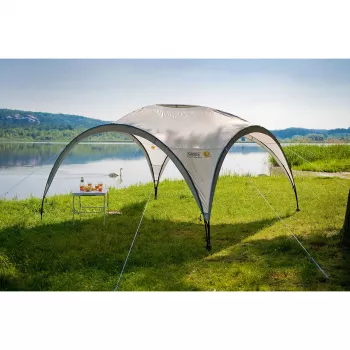 Pavillon Event Shelter, 4,5 x 4,5 m (gaiši pelēks/pelēks)