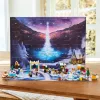 LEGO Disney Frozen Adventes kalendāra 2025 konstrukciju rotaļlieta, komplekts 43273 — 231 detaļa, 4 minifigūriņas, vecumam 5+
