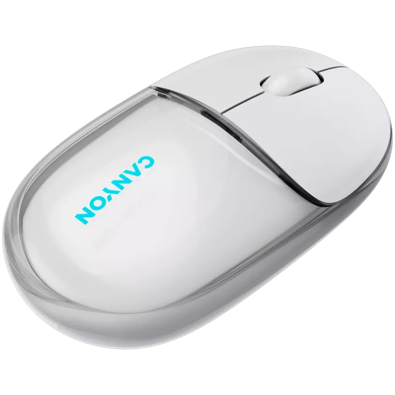 CANYON pele OnClick 24 BT/ Wireless Transparent/balta