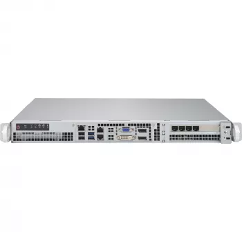 Supermicro - SuperChassis 515-R407 - Rack Mount 1U STD and WIO MB 2 x 2.5 LEDs 4 x PWM fan 2 x fans for AOC cooling PSU 400 W 43 x 437 x 429 mm