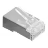 LANBERG RJ-45 vadu savienotājs PLS-5000EZ, Cat5e, F/UTP (FTP), pelēks, 100 gab.