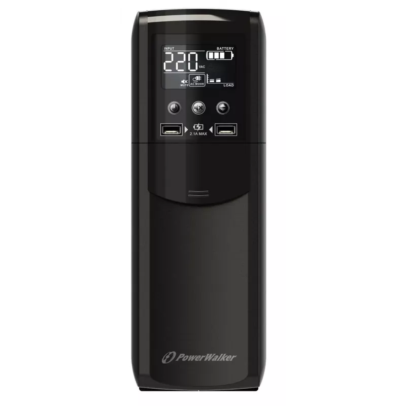 PowerWalker VI 800 CSW FR Line-Interactive 0.8 kVA 480 W 4 AC kontaktligzdas