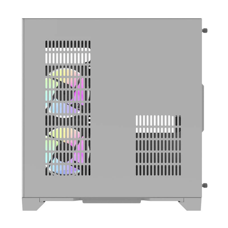 Darflash FT350 datora korpuss + 5 aRGB ventilatori (balts)