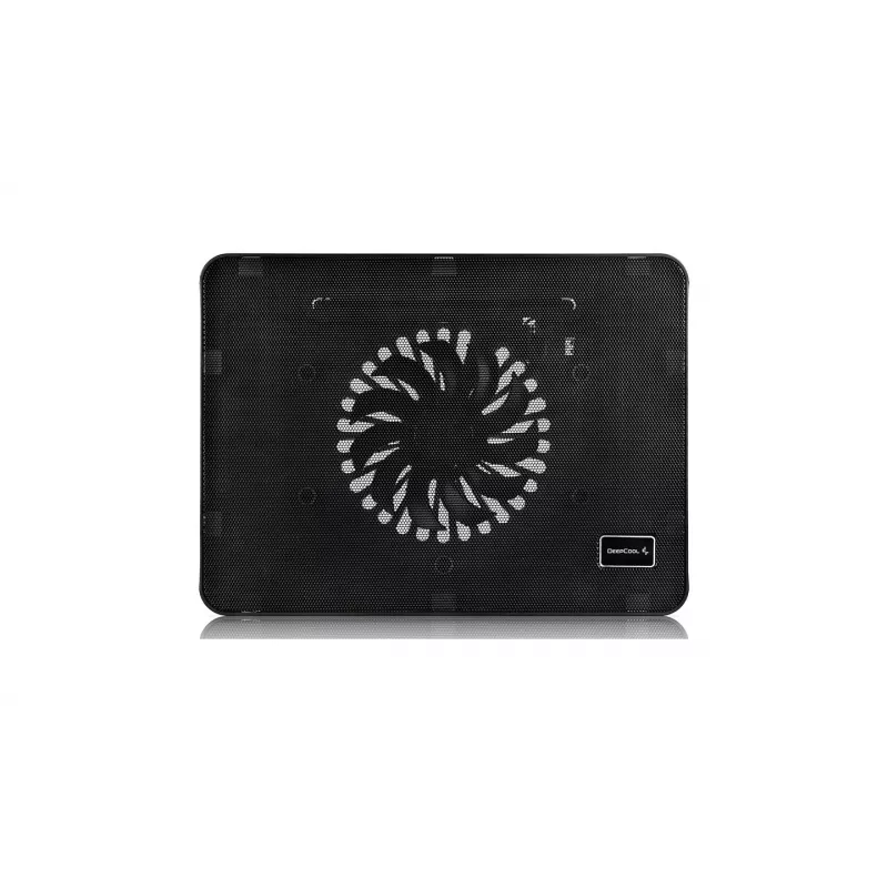 DeepCool Wind Pal Mini klēpjdatora dzesēšanas paliktnis 39,6 cm (15,6 inch) 1000 RPM Melns