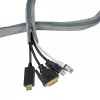 Kabeļu uzmava LogiLink KAB0073 pelēka