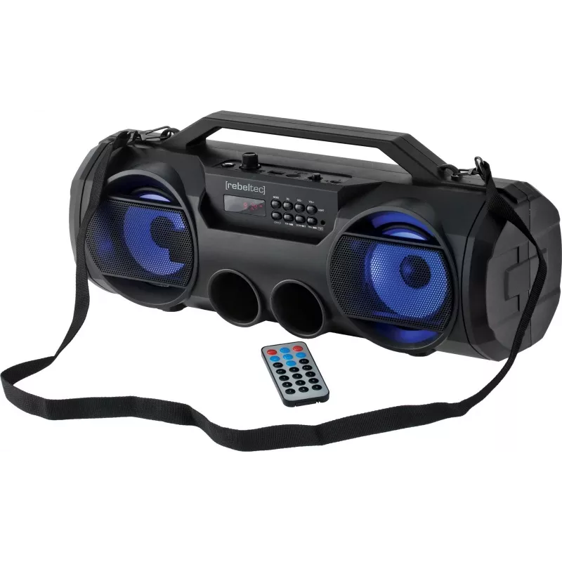 Portatīvs skaļrunis Rebeltec SoundBox 440, melns