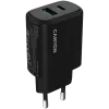 CANYON lādētājs OnCharge 250 25W 1xPD 1xQC EU Melns