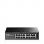 Tīkla slēdzis Cudy GS1016 — 16 portu Gigabit Ethernet (10/100/1000), 32 Gbit/s pārslēgšana, montējams statīvā, barošana no maiņstrāvas