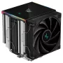 CPU gaisa dzesētājs DeepCool AK620 Digital SE, divtornis, 6x Ø6 mm siltuma caurules, 2x 120 mm PWM ventilatori, RGB, augstums 161 mm