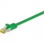 Tīkla kabelis Goobay 91586 RJ-45 Cat7 1m zaļš