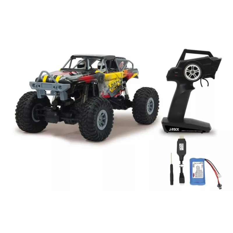 JAMARA J-Rock Crawler 4WD, kāpurķēžu transportlīdzeklis, 1:10, 14 gadi, 1200 mAh, 1,56 kg