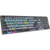 Logickeyboard LKB-RESB-TM-UK biroja Bluetooth QWERTY tastatūra, titāna pelēka