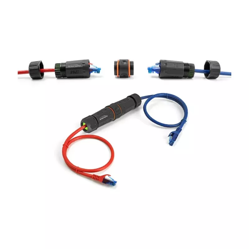 Tīkla kabelis DeLOCK 88144 RJ45 uz RJ45 Cat.6A melns