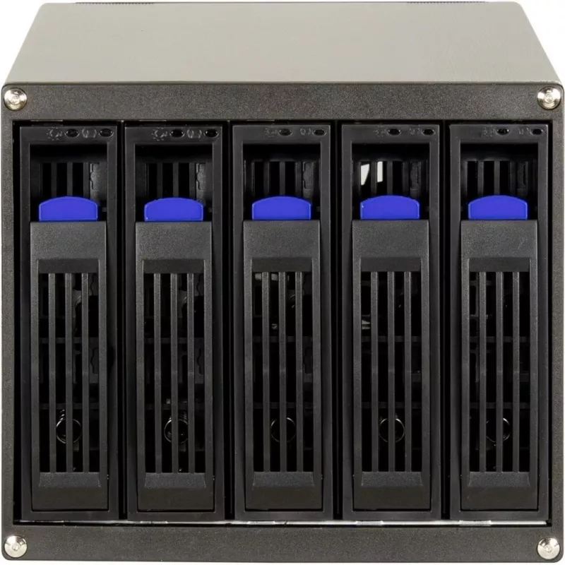 HDD korpuss Inter-Tech ST-5255 melns 2,5/3,5 collas