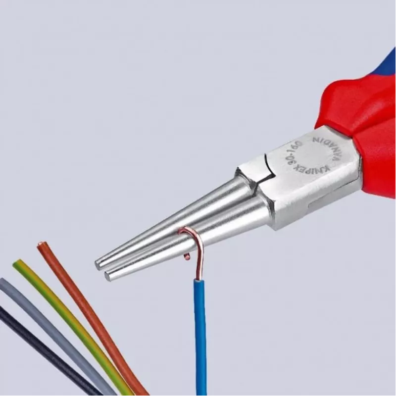 KNIPEX 30 35 160 - Adatveida knaibles - 2,5 mm - 4,1 cm - Tērauds - Zila/sarkana - 16 cm