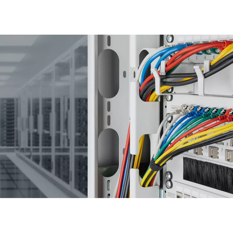 Plāns ielāpu vads DIGITUS CAT6A F-FTP, 7 m, pelēks, RJ-45–RJ-45, 10 Gbit/s